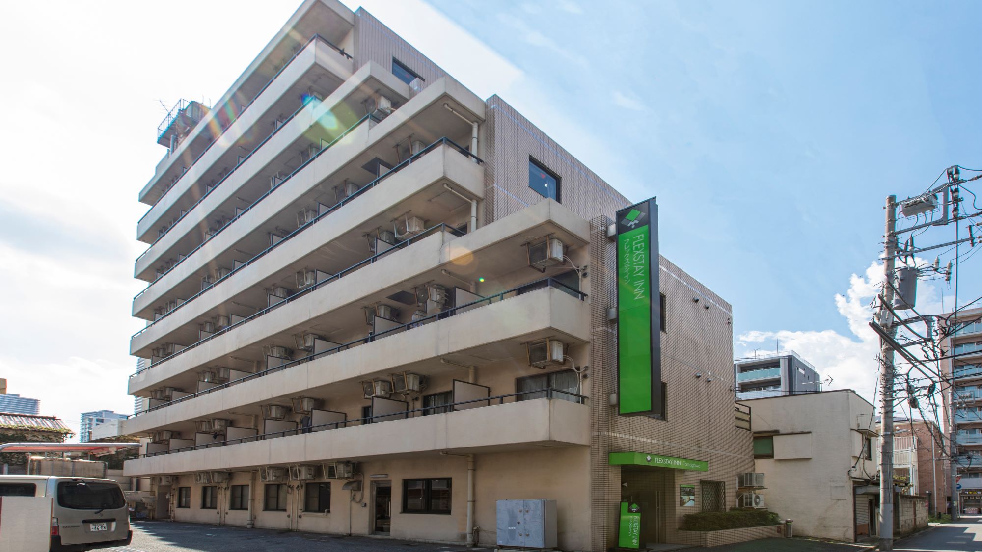 フレックステイイン多摩川 施設全景