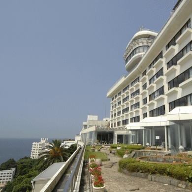 三河湾を一望■天下の絶景 西浦温泉 ホテル東海園 施設全景