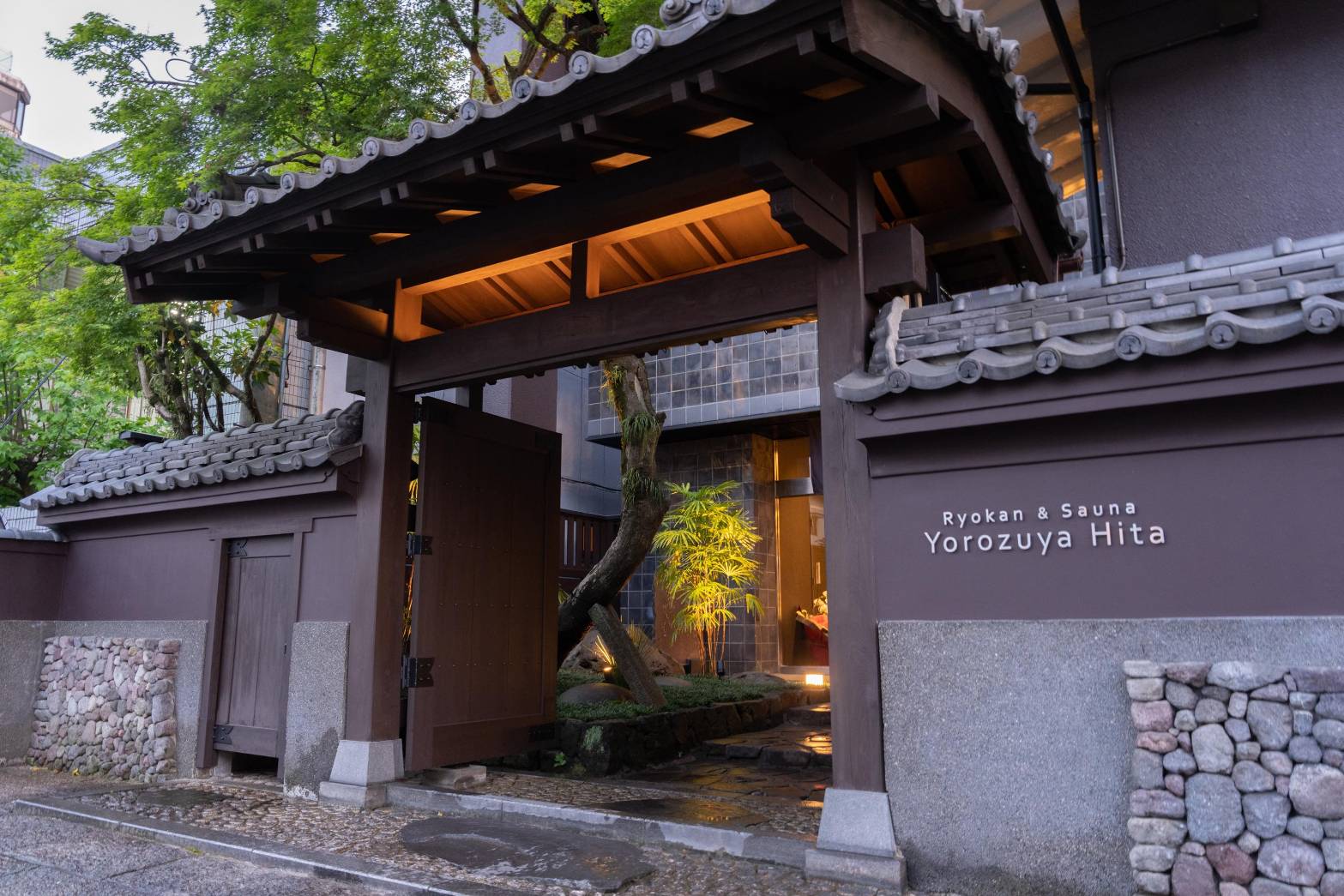 Ryokan&Sauna Yorozuya Hita 施設全景