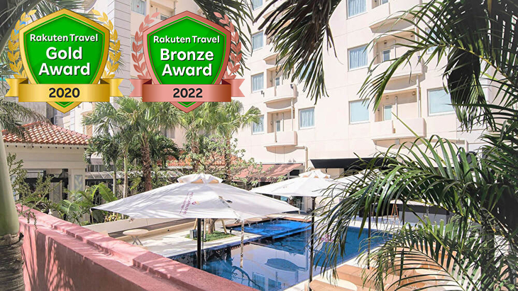 ホテルパームロイヤルリゾート国際通り(旧:ホテルパームロイヤルNAHA国際通り) 施設全景