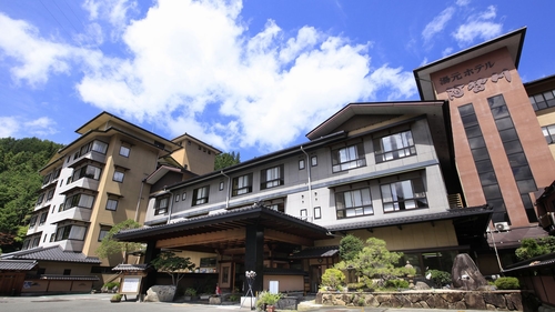 写真：昼神温泉　湯元ホテル　阿智川