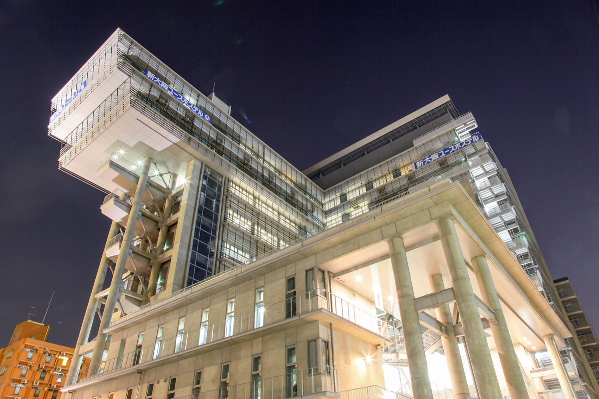 新大阪ユースホステル 施設全景