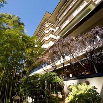 山梨県の温泉旅館 下部温泉郷 下部ホテル 施設全景