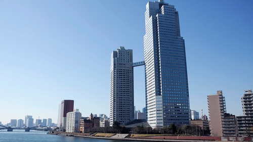 銀座クレストン(旧東京新阪急ホテル) 施設全景