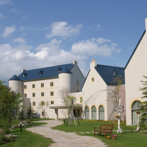 丸瀬布温泉 マウレ山荘 施設全景