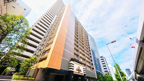 アパホテル〈大阪谷町四丁目駅前〉 施設全景