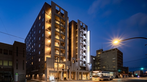 天然温泉スーパーホテル熊本商工会議所前 施設全景