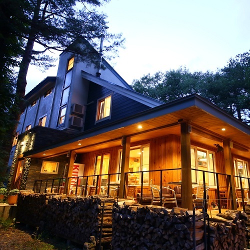 白馬姫川温泉 ペンション TOMATO 施設全景