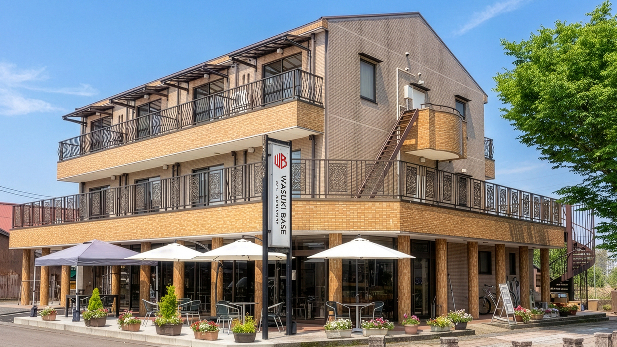 WASUKI BASE びわ湖 GUEST HOUSE 施設全景