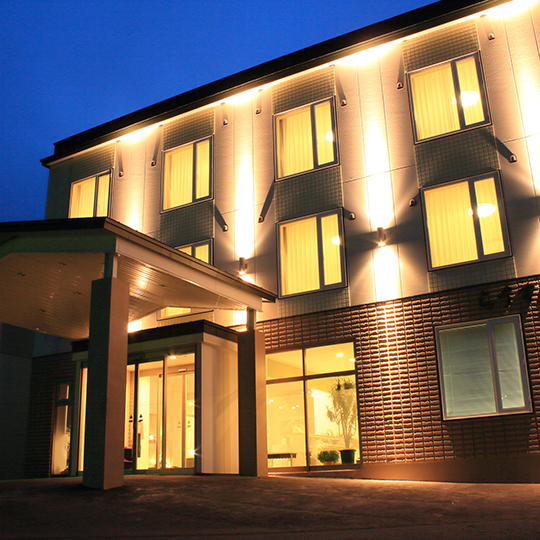 陶灯りの宿 らうす第一ホテル 施設全景