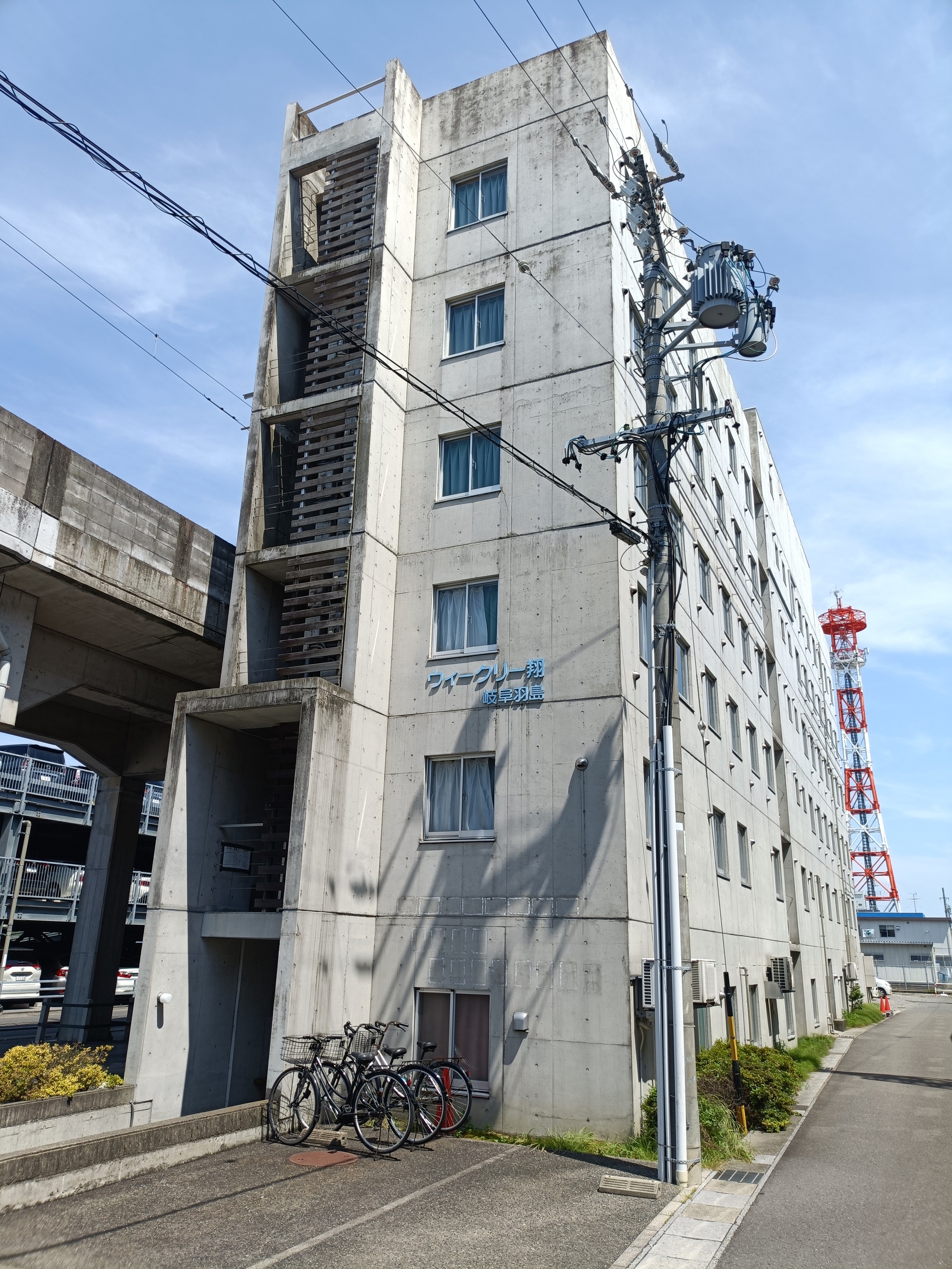 ウィークリー翔岐阜羽島ホステル 施設全景