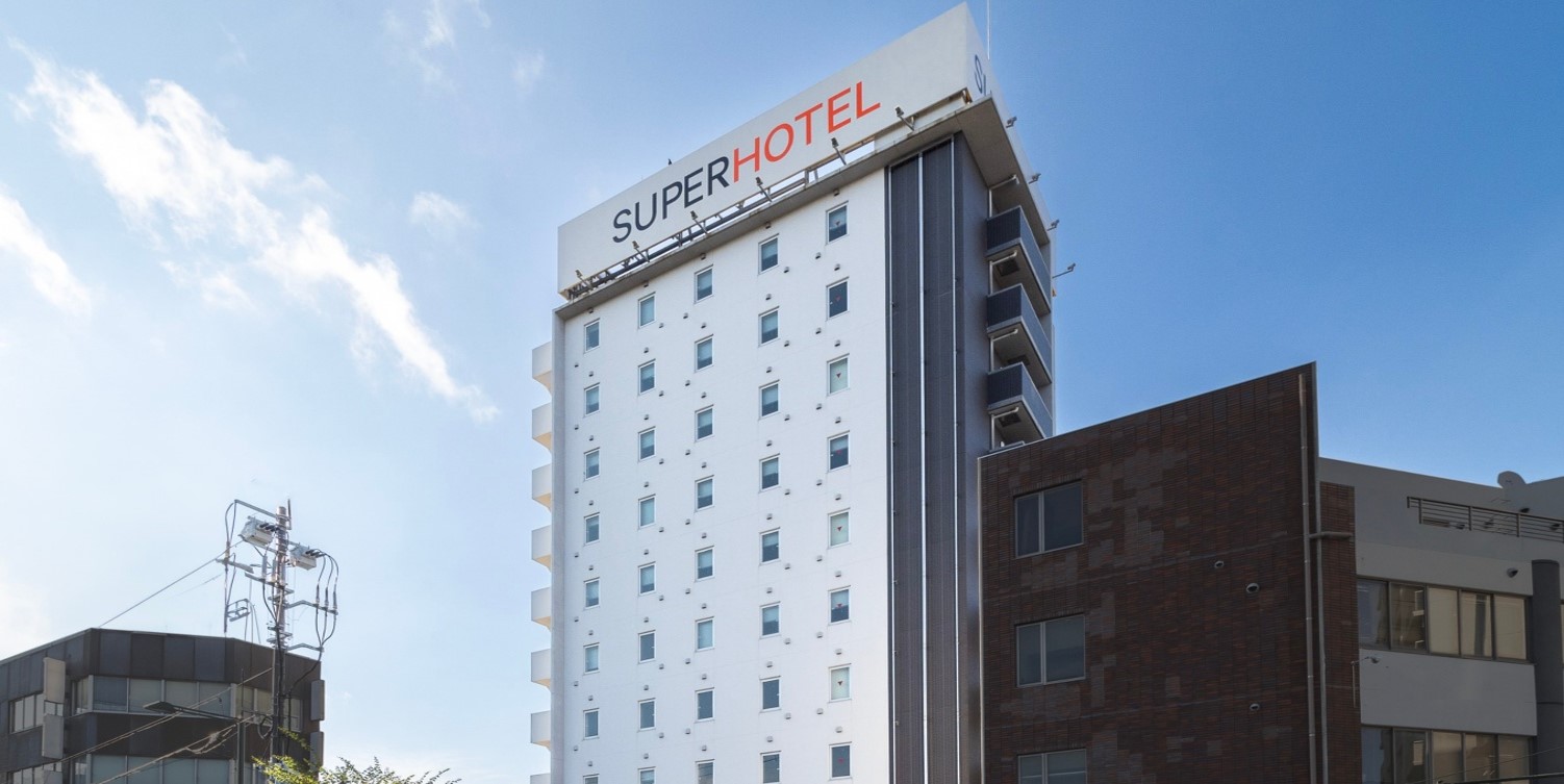 天然温泉 天神の湯 スーパーホテル防府駅前 施設全景