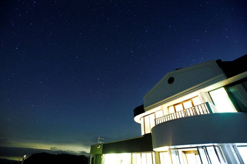 星空へ続く宿 山本小屋ふる里館 施設全景