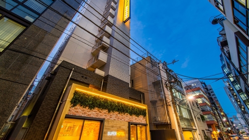 スーパーホテル新橋・烏森口 施設全景