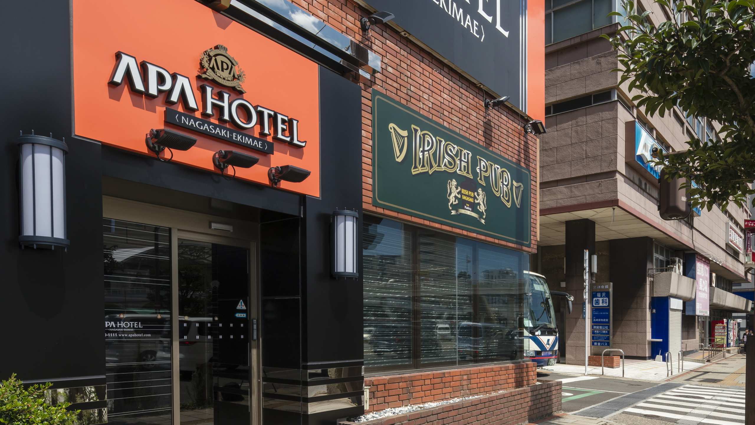 アパホテル〈長崎駅前〉 施設全景