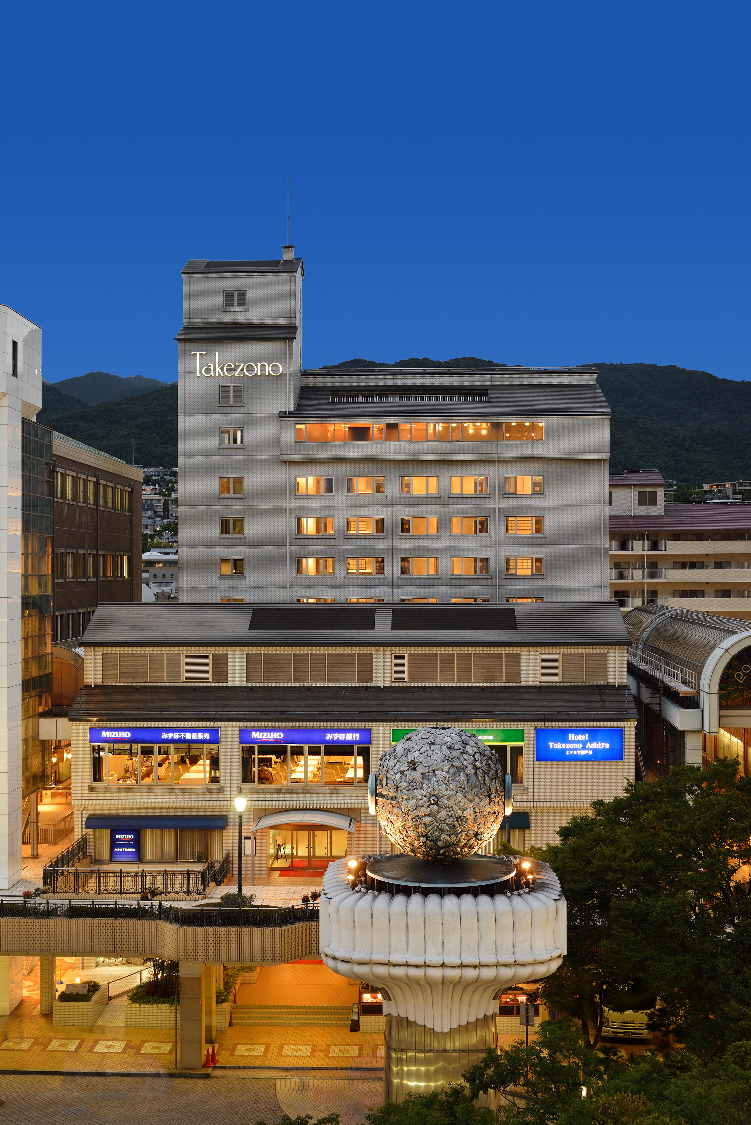 ホテル竹園芦屋 施設全景