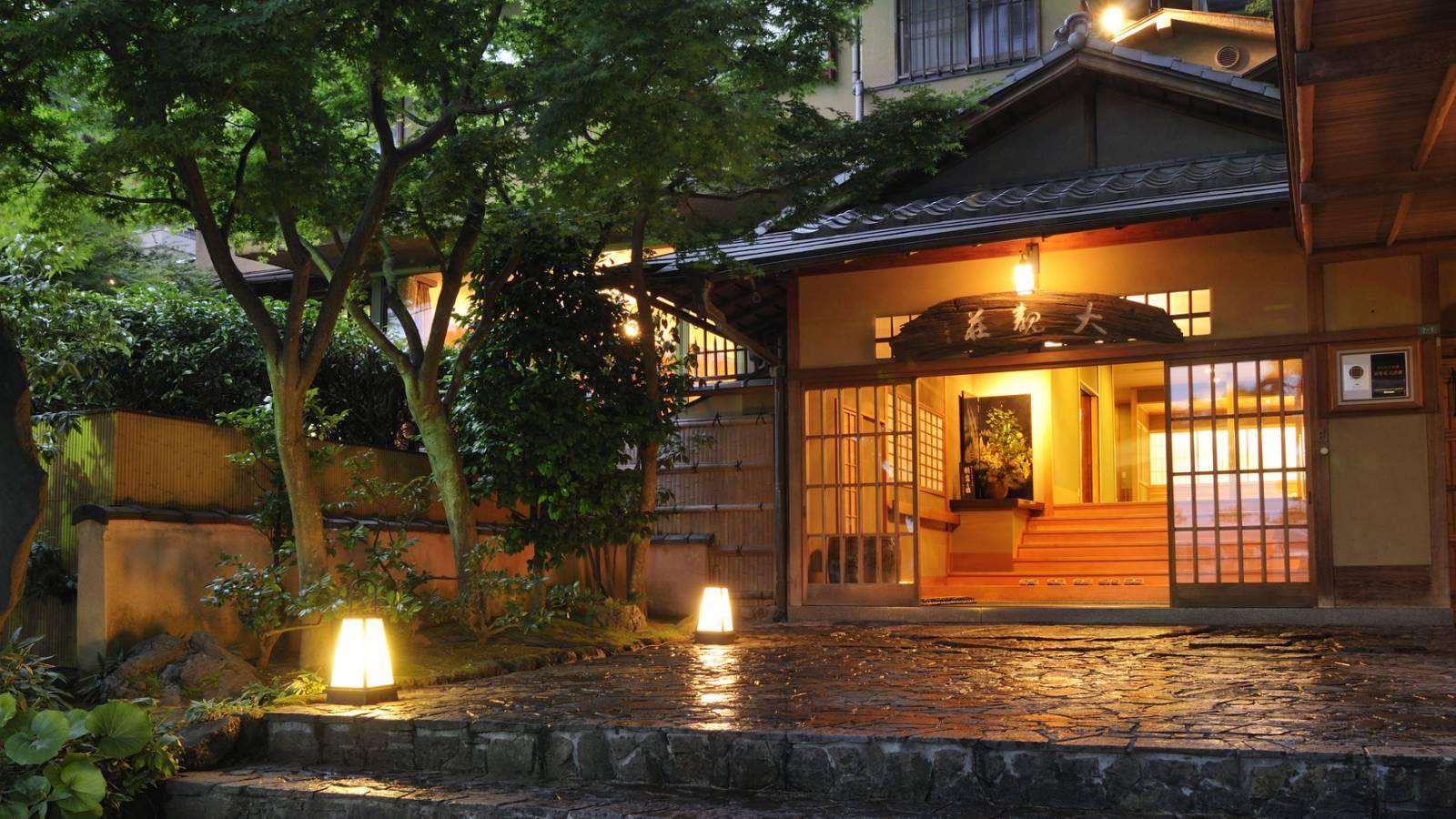 横山大観ゆかりの宿 熱海 大観荘 施設全景