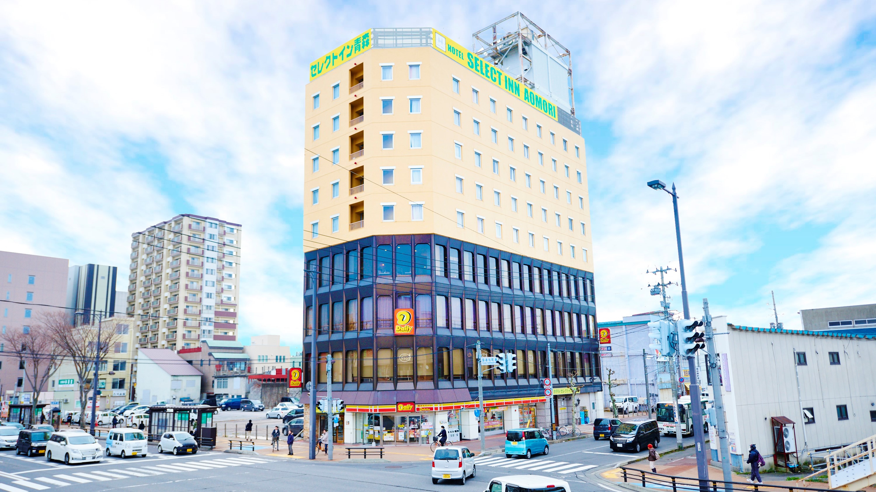 ホテルセレクトイン青森 施設全景