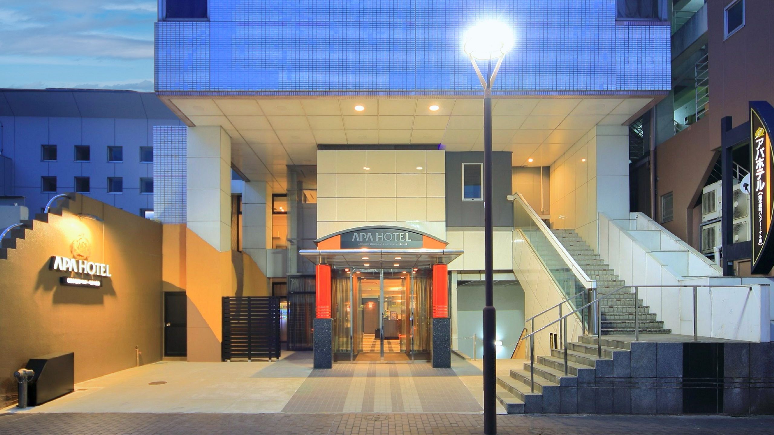 アパホテル〈熊本桜町バスターミナル南〉 施設全景