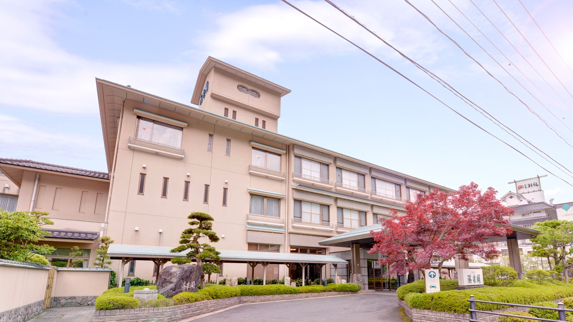 三朝温泉 渓泉閣 施設全景