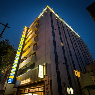 天然温泉 梅里の湯 スーパーホテル水戸 施設全景