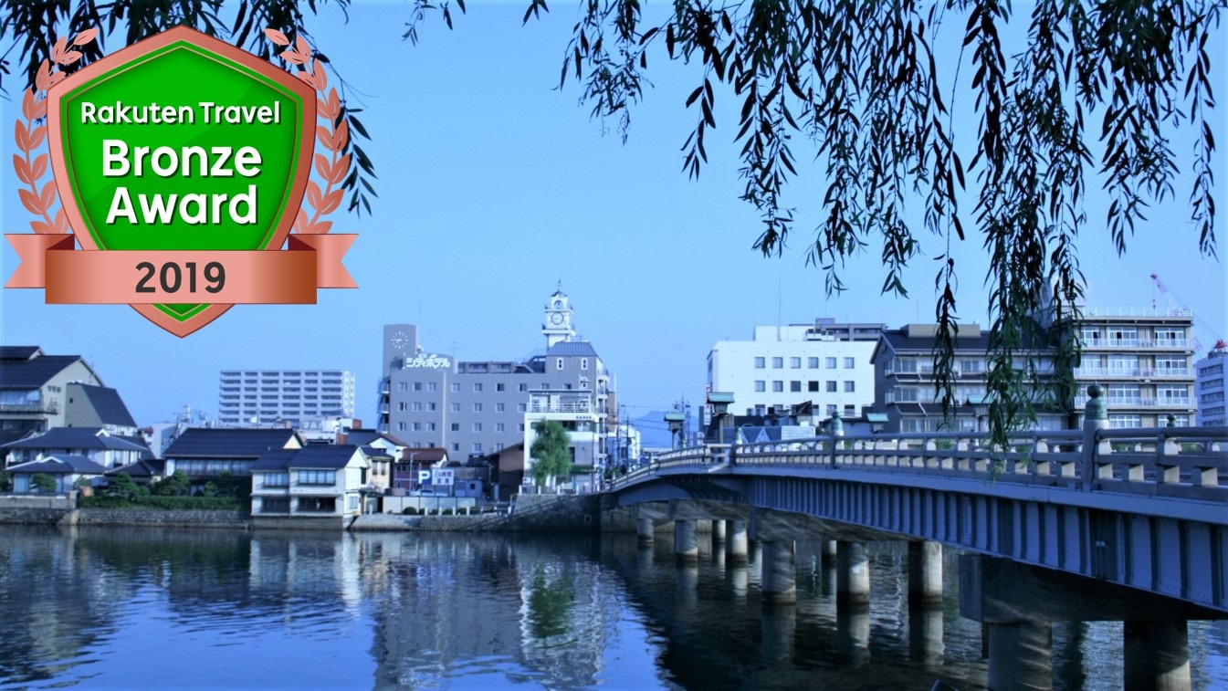 全室源泉温泉かけ流し 松江シティホテル本館 施設全景