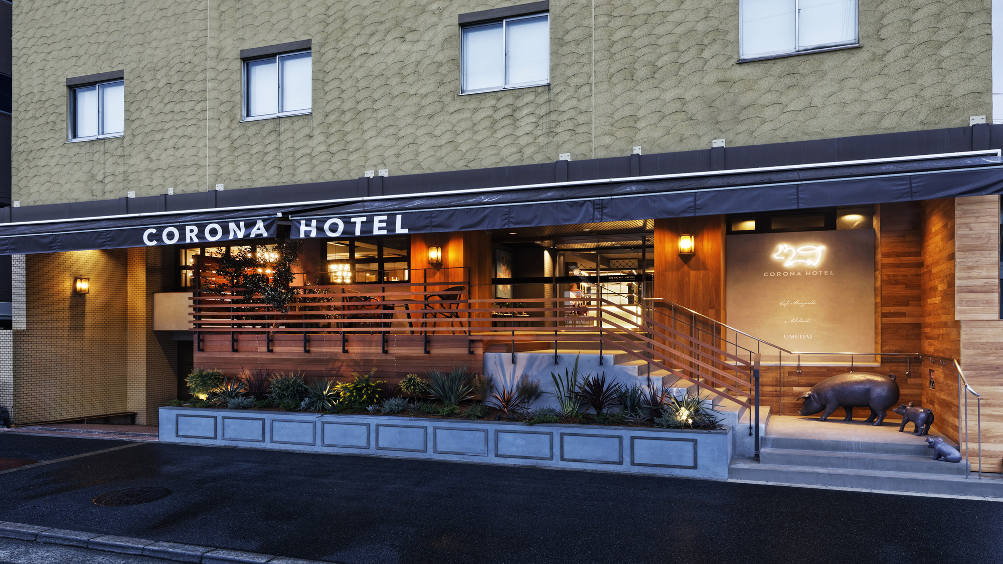 大阪コロナホテル 施設全景