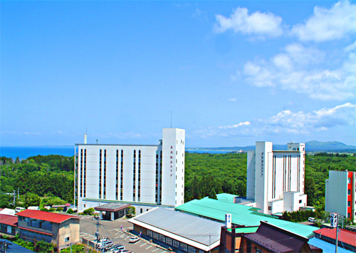 男鹿温泉 湯けむりリゾート 男鹿観光ホテル 施設全景