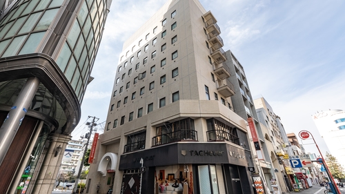 アレーホテル広島並木通(旧 ホテル かめまん) 施設全景