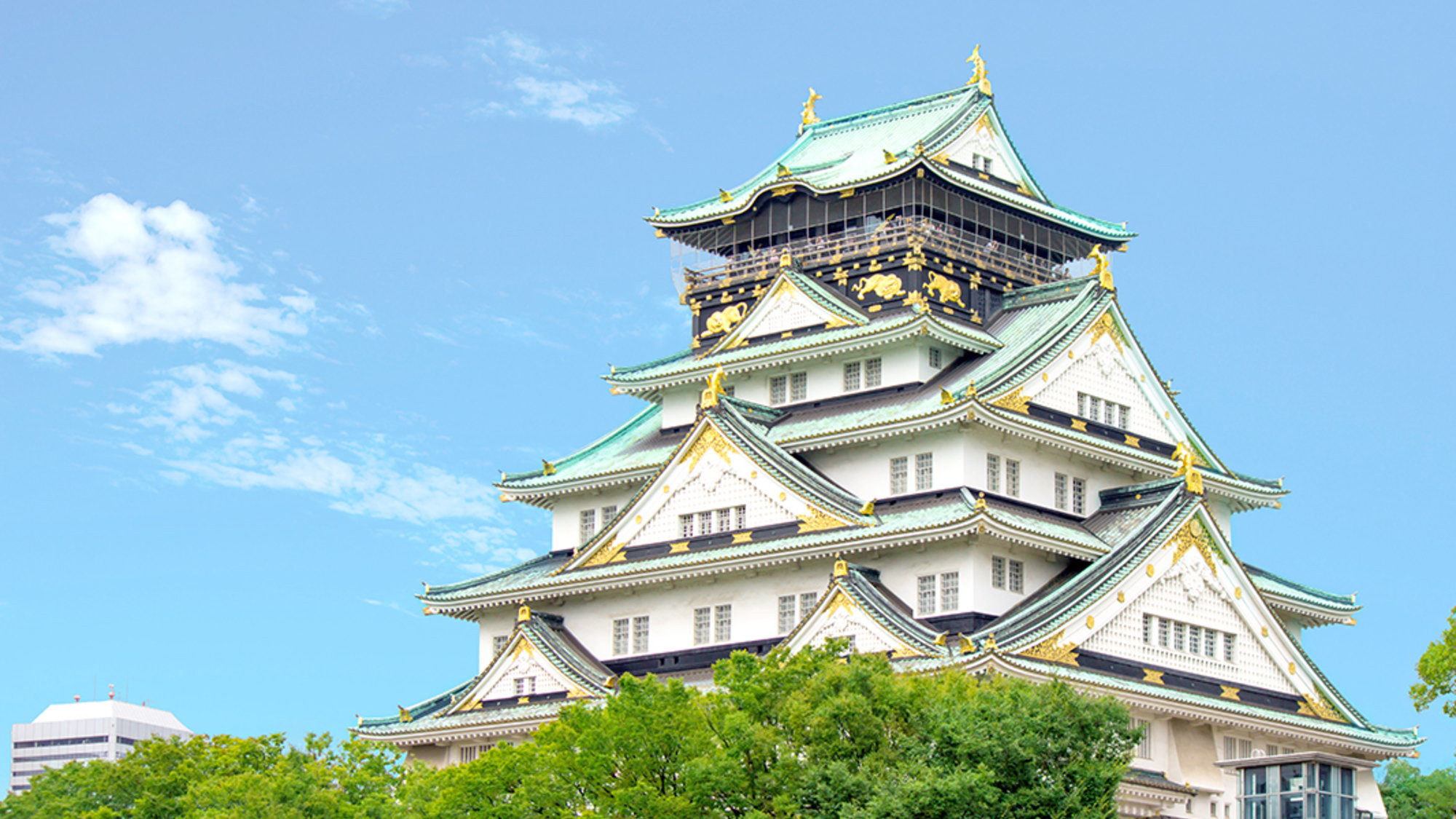 ■周辺施設：「大阪城」大阪の人気観光名所。