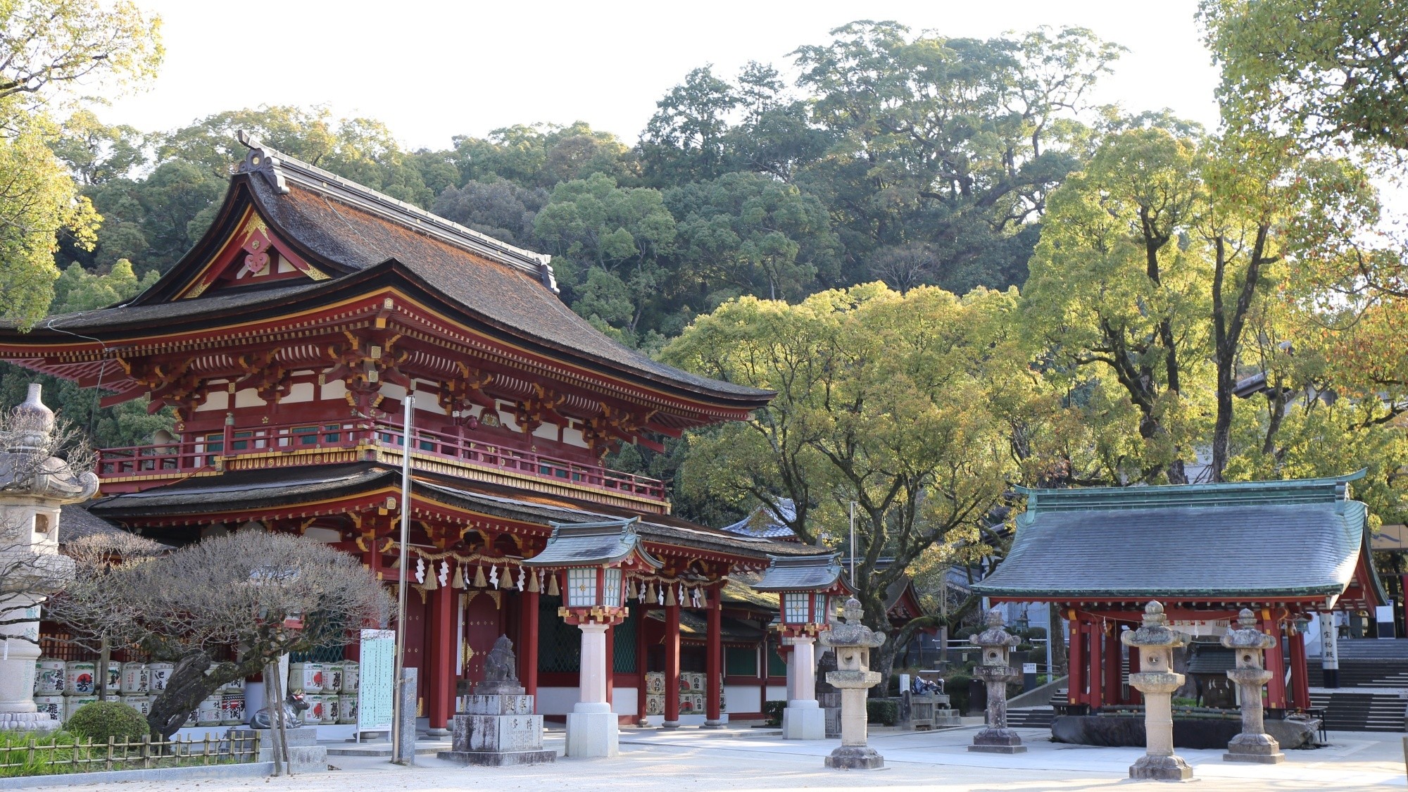 周辺観光/【太宰府天満宮】学問の神様菅原道真公を祀る神社で全国の天満宮の総本宮…当館から車で40分
