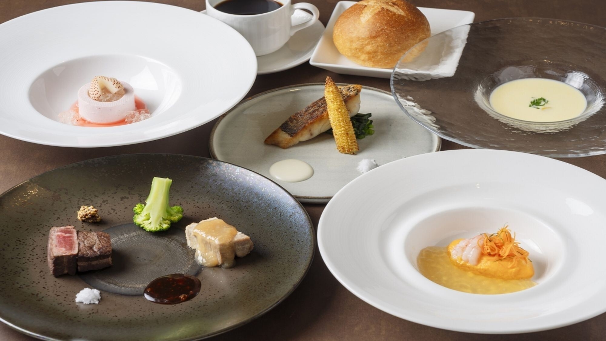 【洋食コース／1泊2食付】シェフお勧め！十勝の旬食材を味わうこだわりの洋食コース