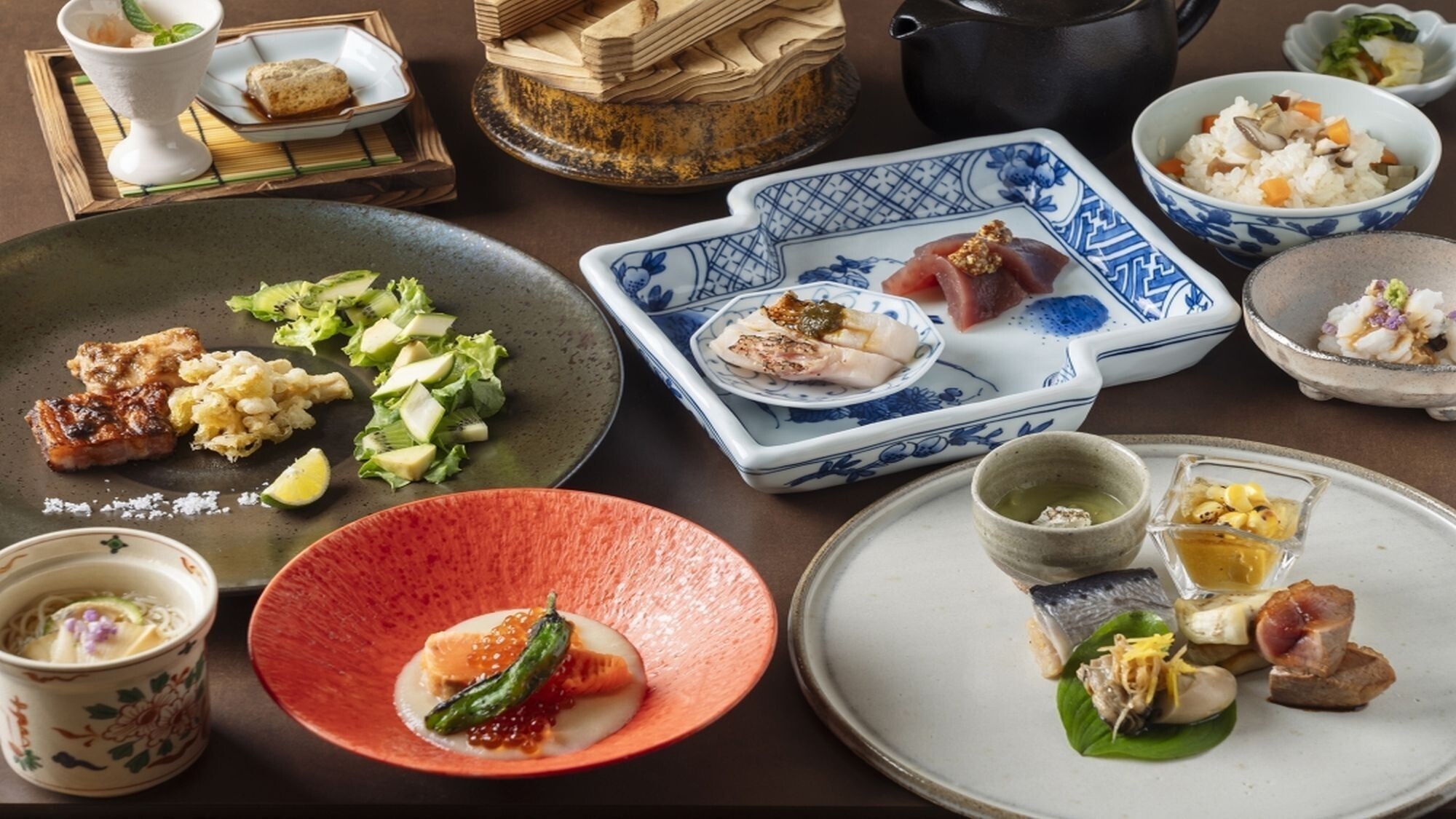 【和食会席／1泊2食付】四季折々の新鮮素材を和の技法で愉しむ和食会席