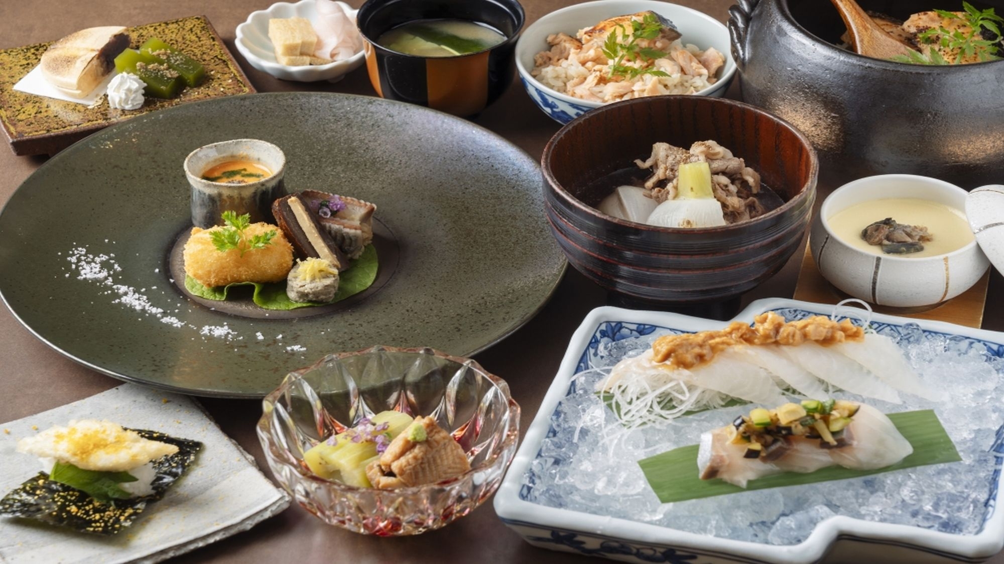 【グレードアップ和食会席／1泊2食付】旬の厳選食材を愉しむ季節の特別和食会席