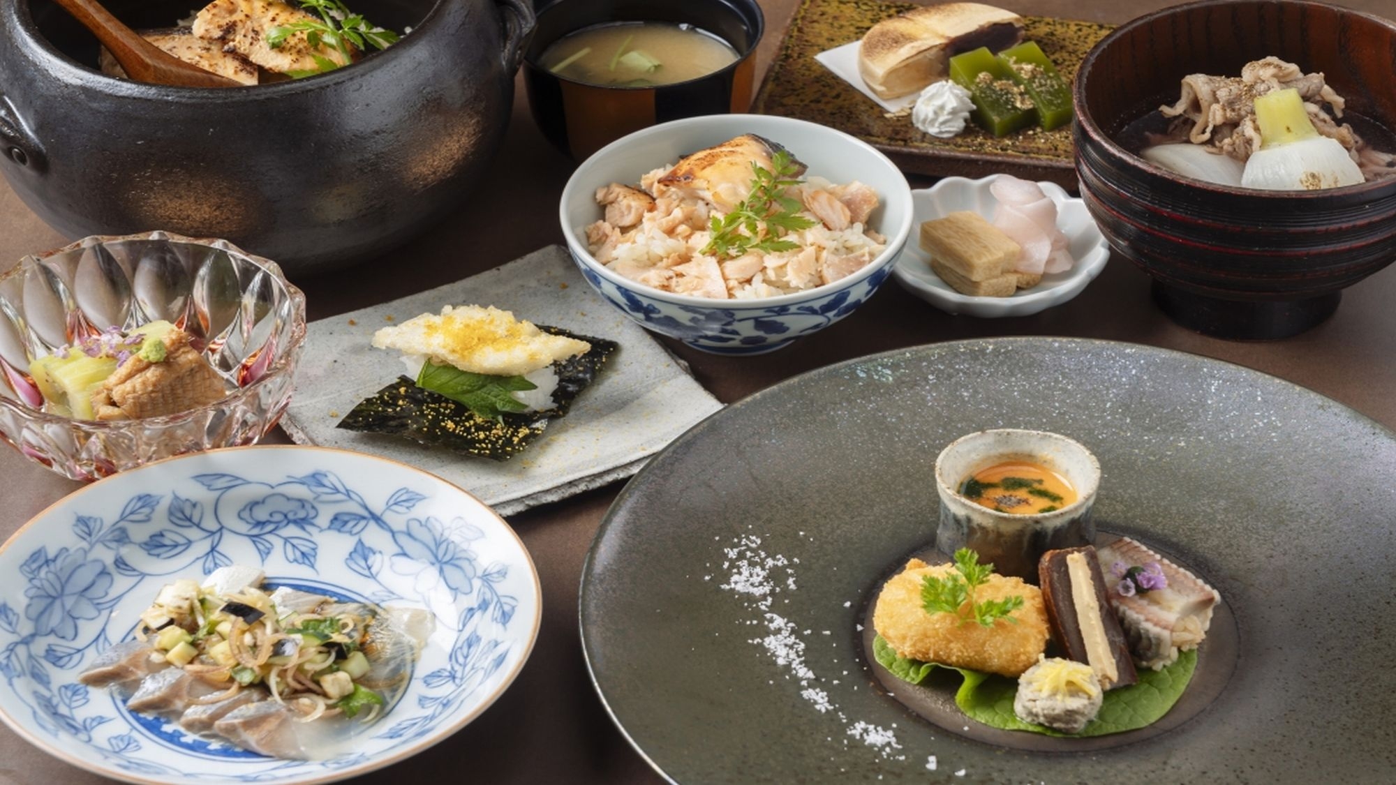 【和食会席／1泊2食付】四季折々の新鮮素材を和の技法で愉しむ和食会席