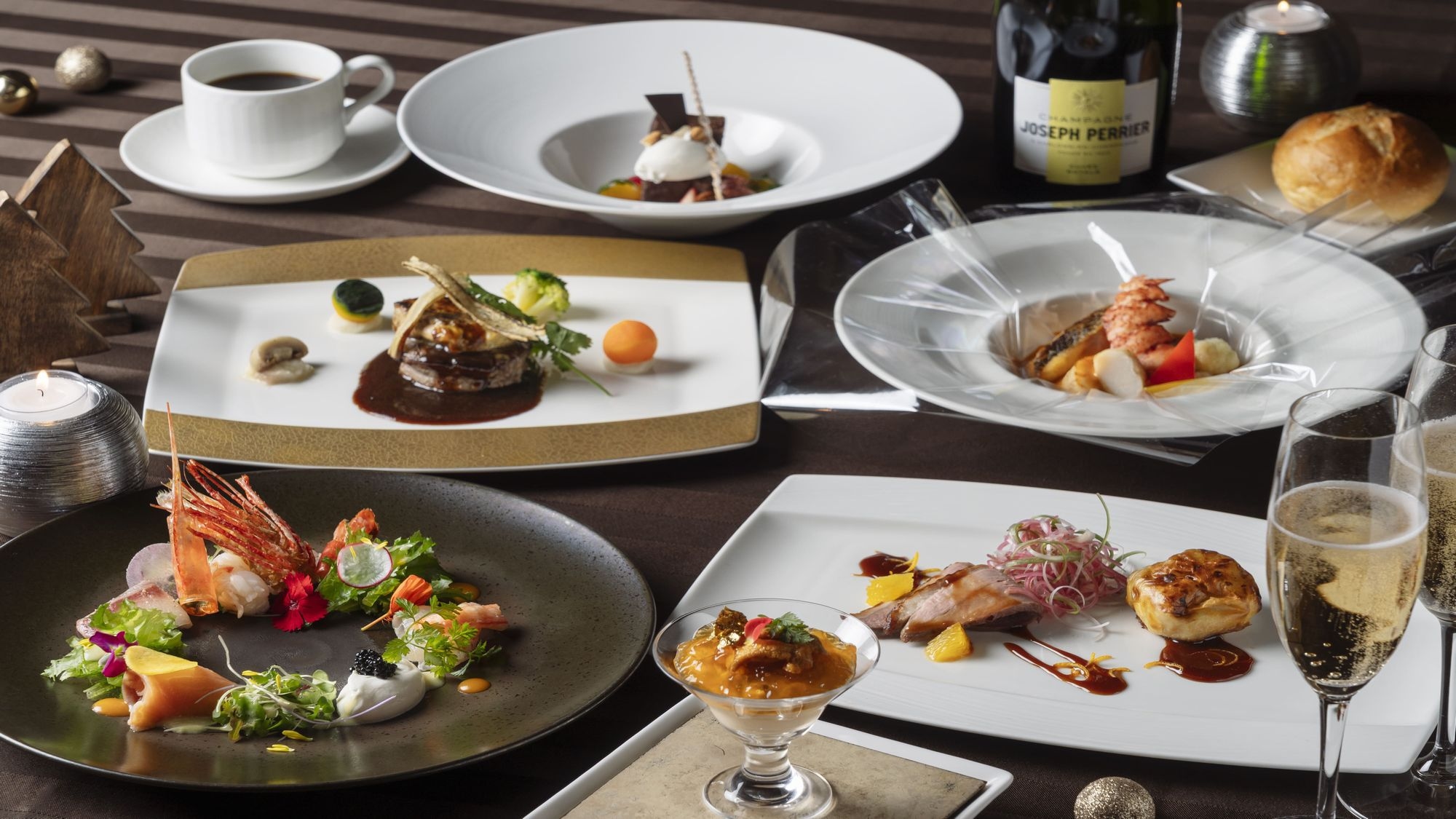 【期間限定◆1泊2食】ホテルで過ごすクリスマス★クリスマスディナー／夕食18：00スタート