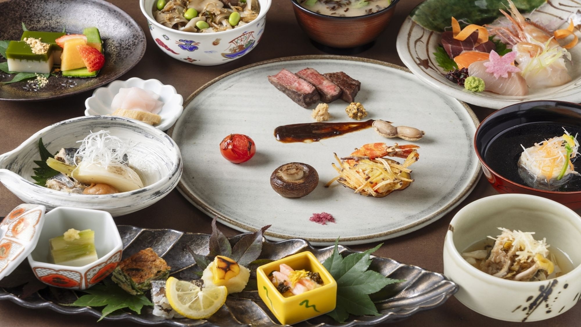 【15％OFF】【楽天スーパーSALE】旬の厳選グレードアップ和食会席／1泊2食付(202609)