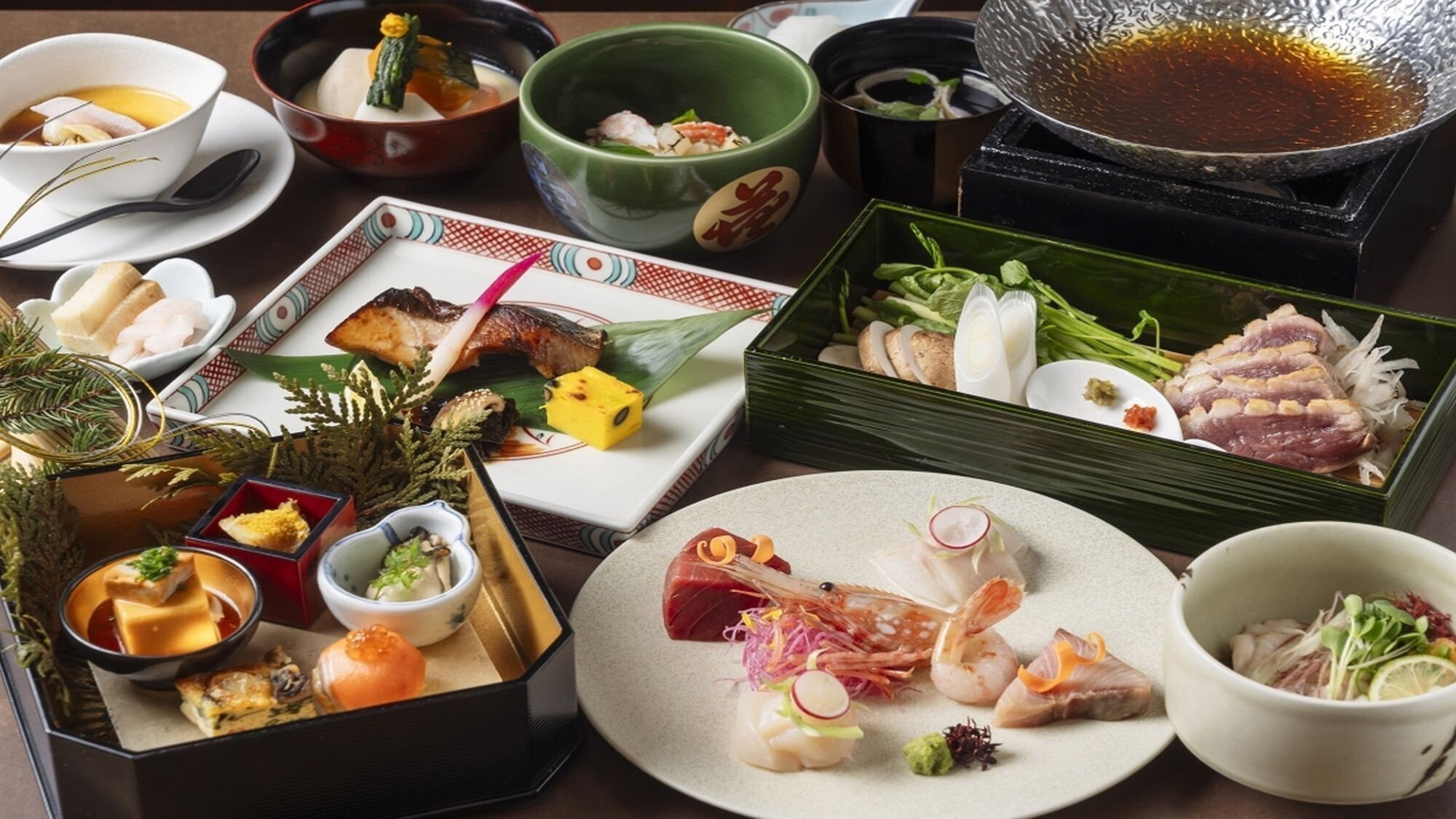 【グレードアップ和食会席／1泊2食付】旬の厳選食材を愉しむ季節の特別和食会席