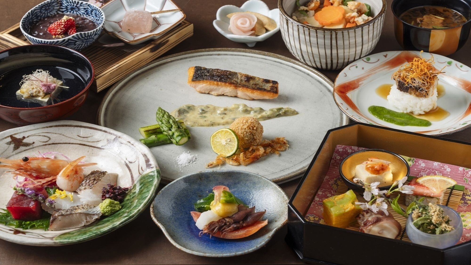 【グレードアップ和食会席／1泊2食付】旬の厳選食材を愉しむ季節の特別和食会席