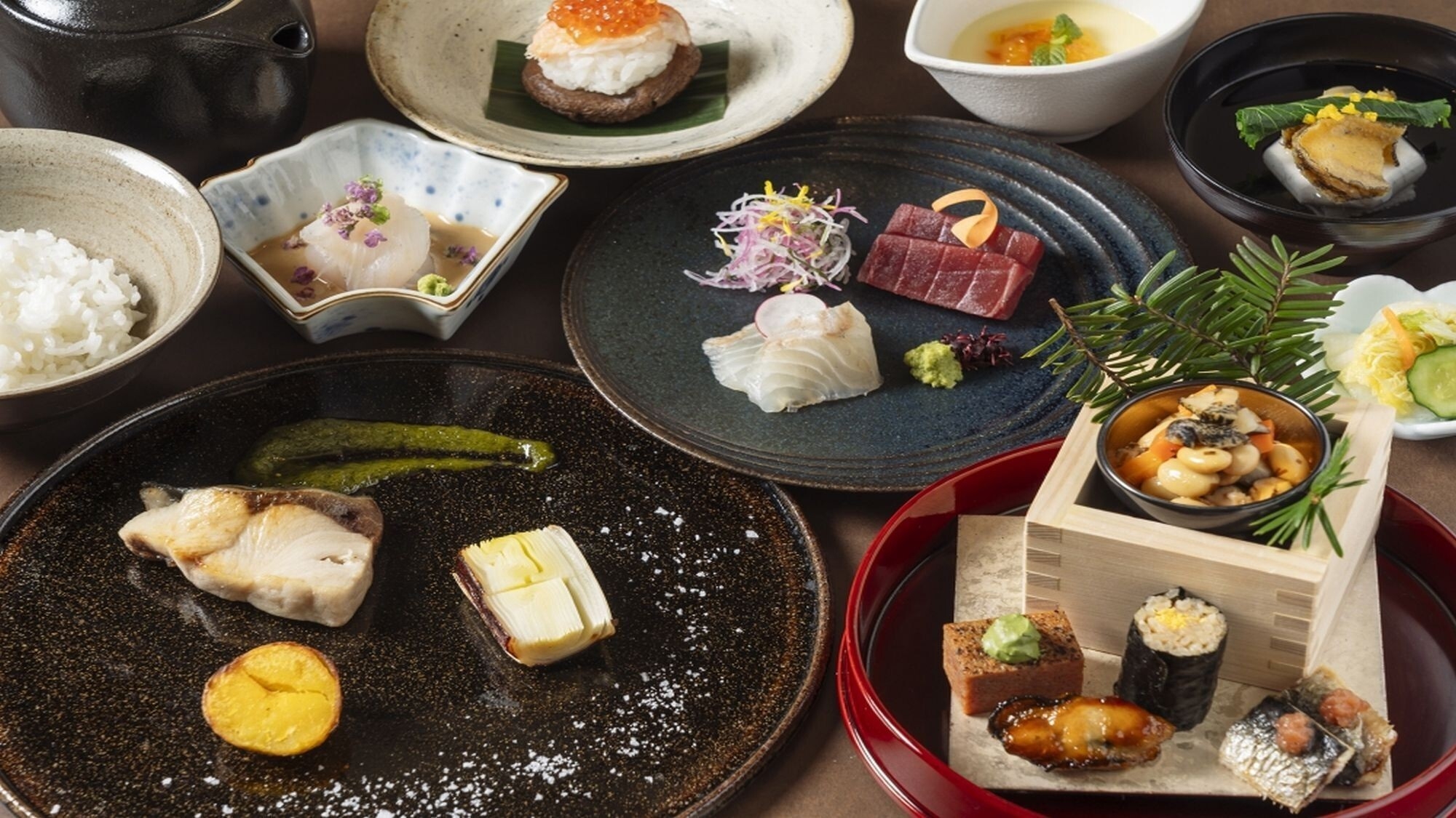 【和食会席／1泊2食付】四季折々の新鮮素材を和の技法で愉しむ和食会席