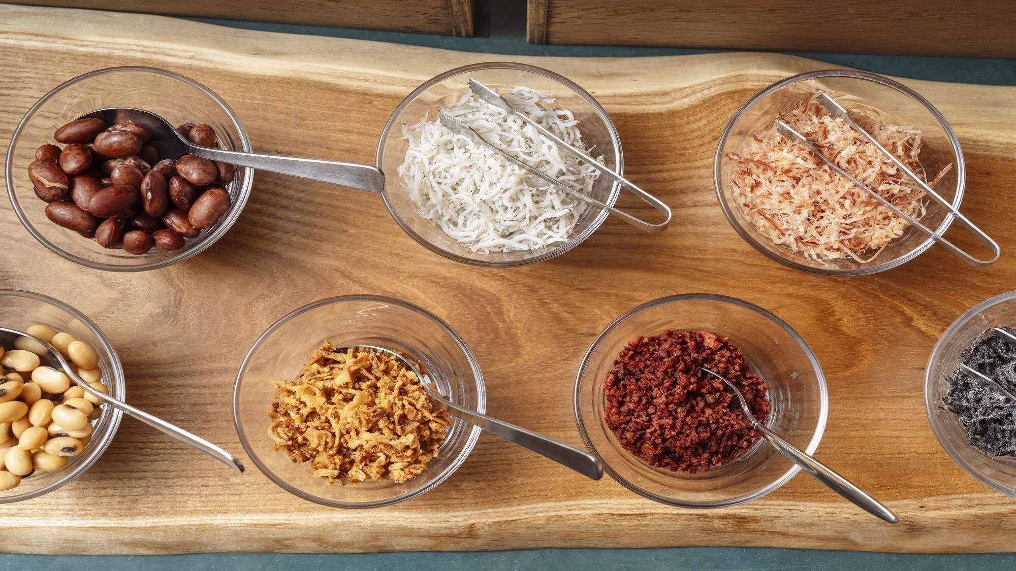 【朝食】ハーフビュッフェコーナー／サラダ