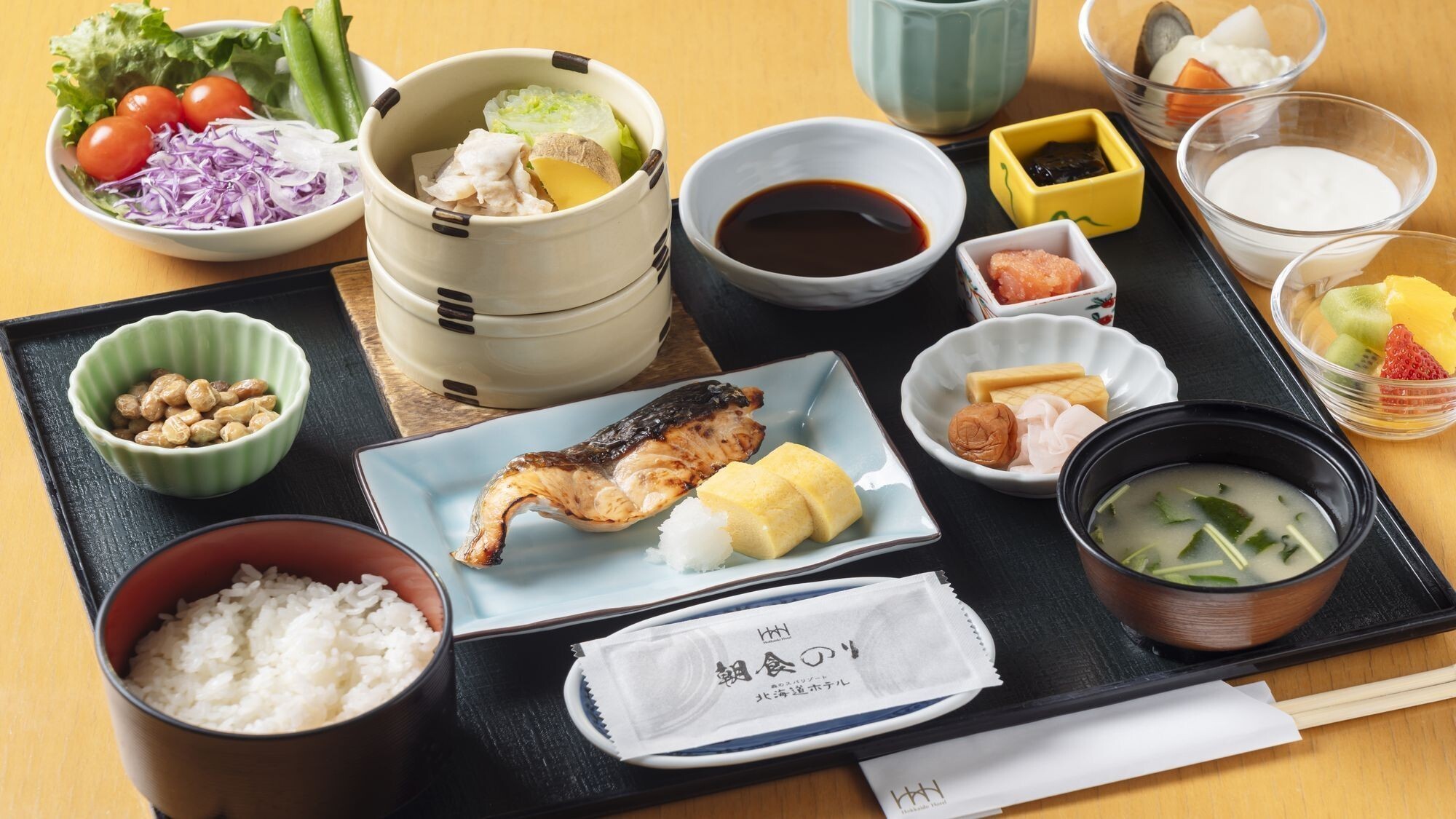 【朝食】王道の和食