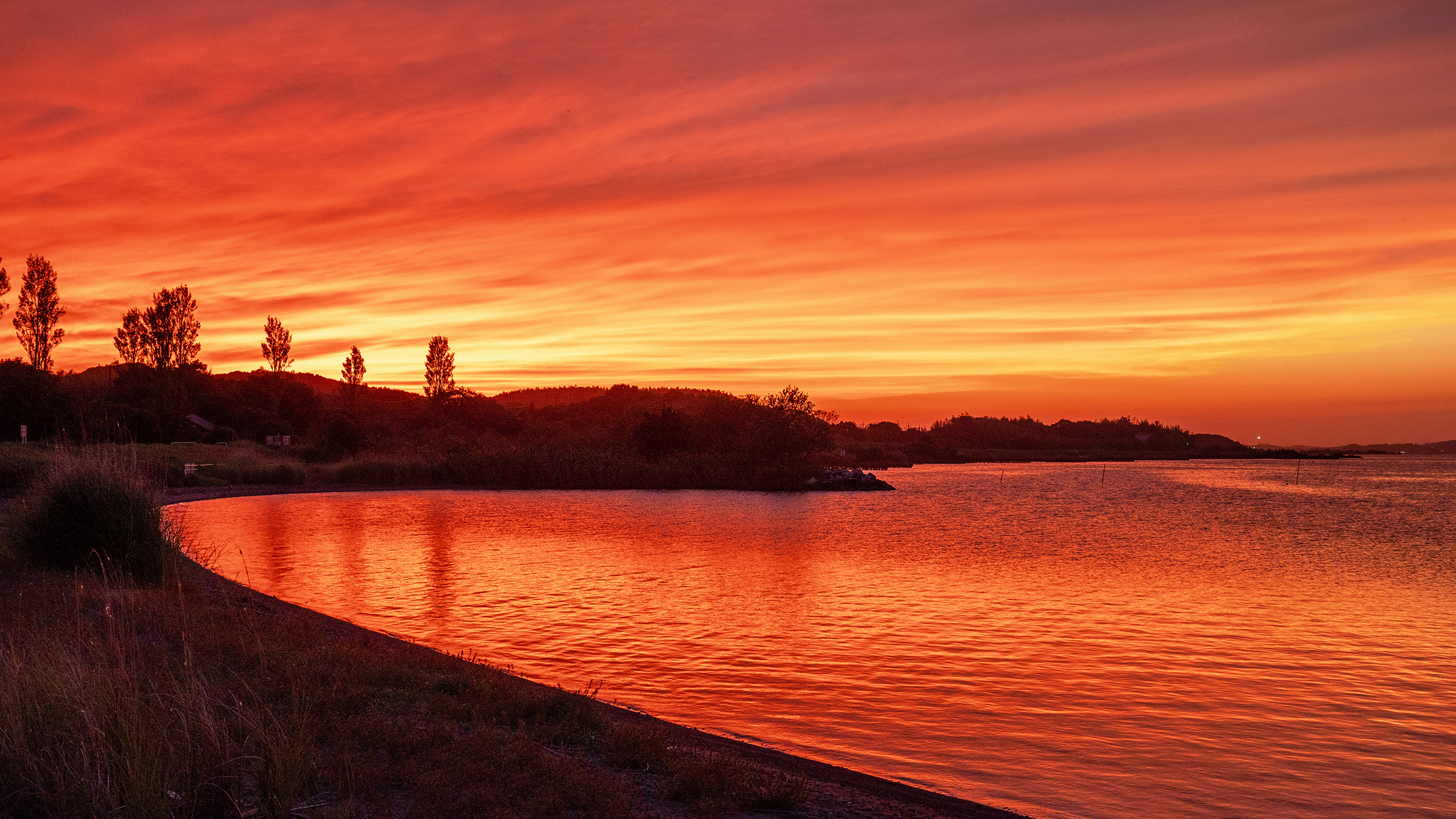 霞ヶ浦（和田公園から遠景）