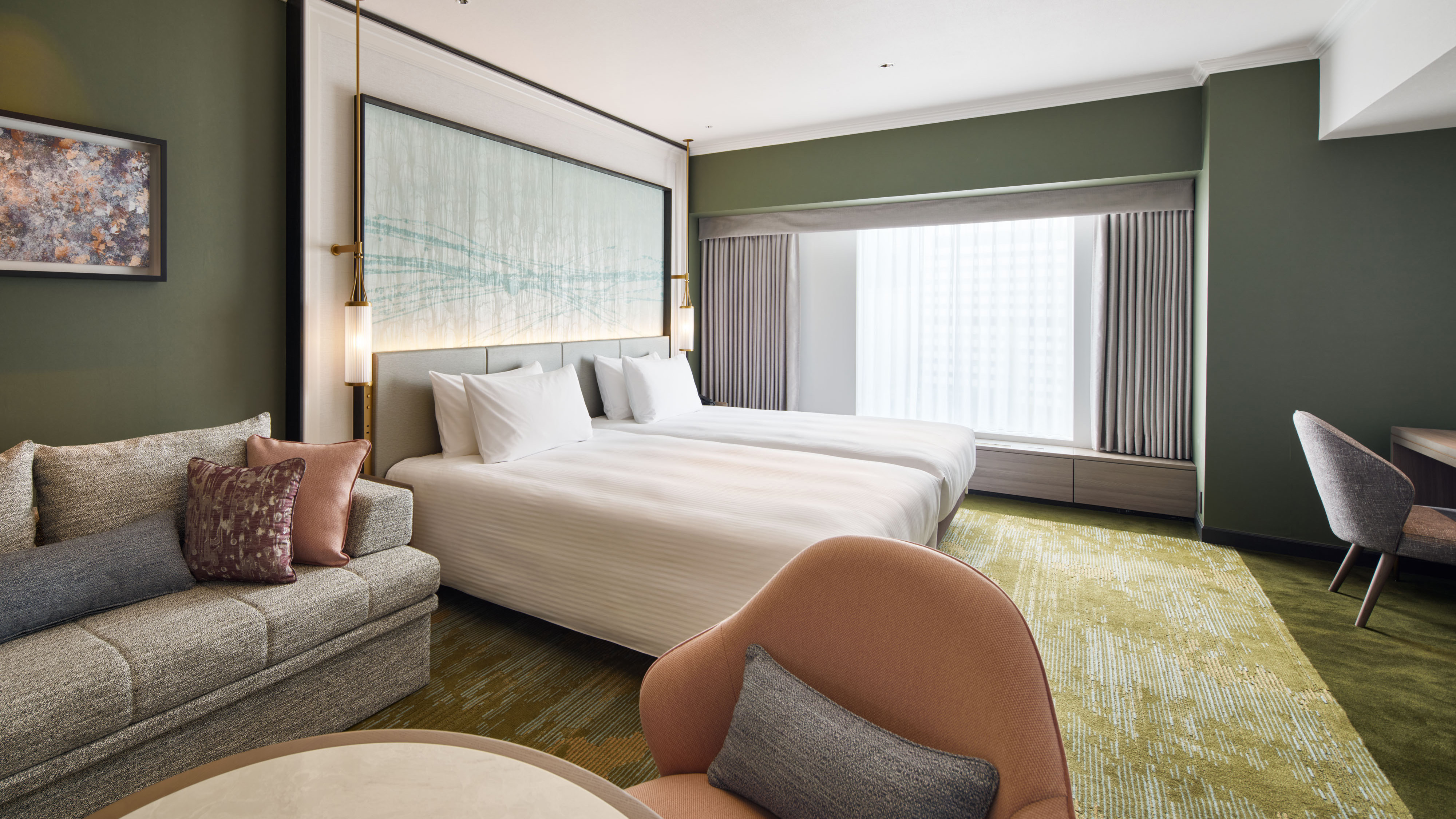 RIHGA Royal Hotel Osaka, Vignette Collection by IHG(部屋(ベッドルーム))
