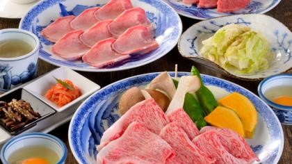 【２食付】A4ランク以上の黒毛和牛が楽しめる♪「 焼肉セット 」の夕食と朝食付