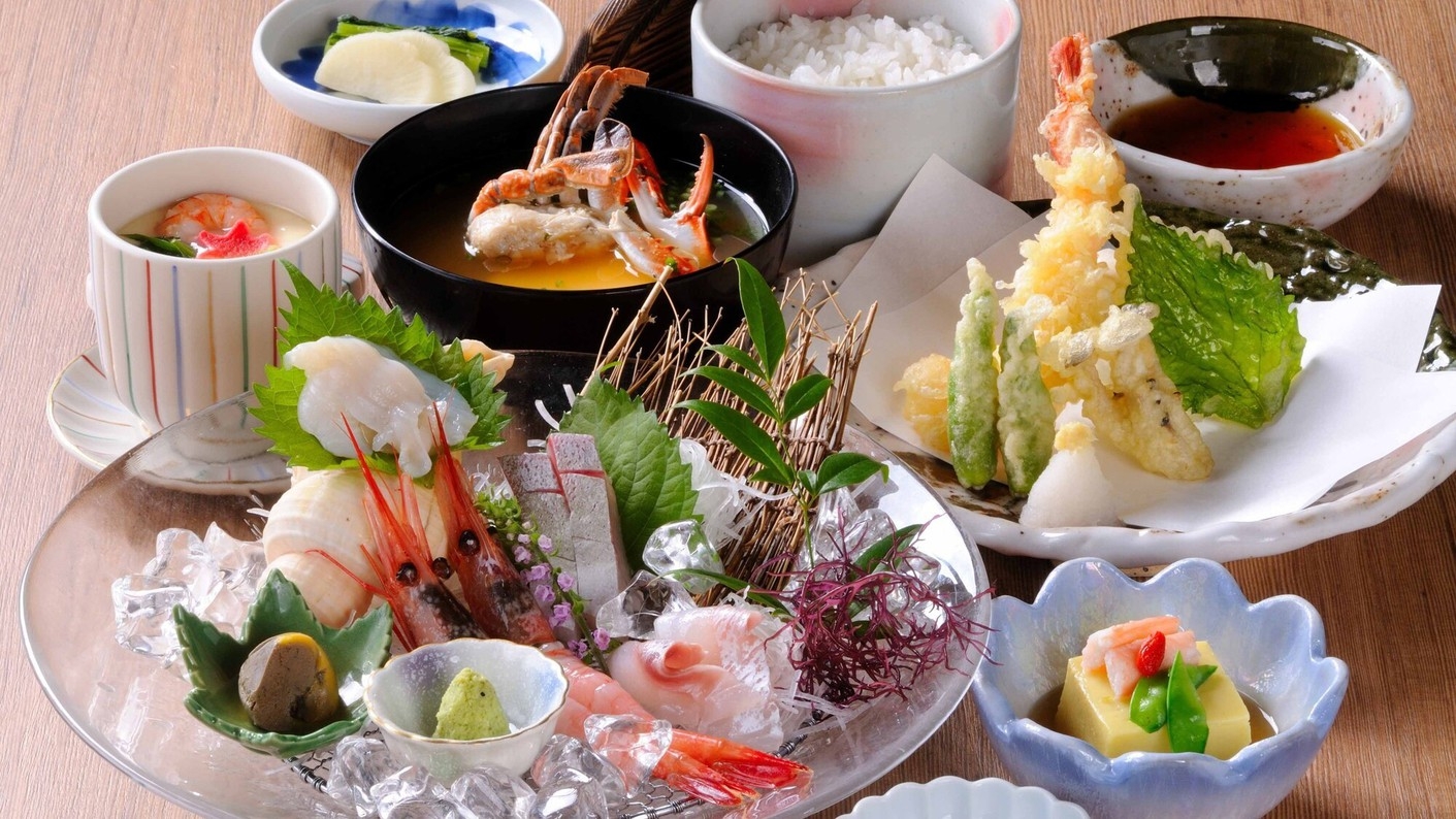 【スタンダード/２食付】夕食は11F旬越料理『妙高』で「妙高御膳」/　朝食は和洋バイキング♪