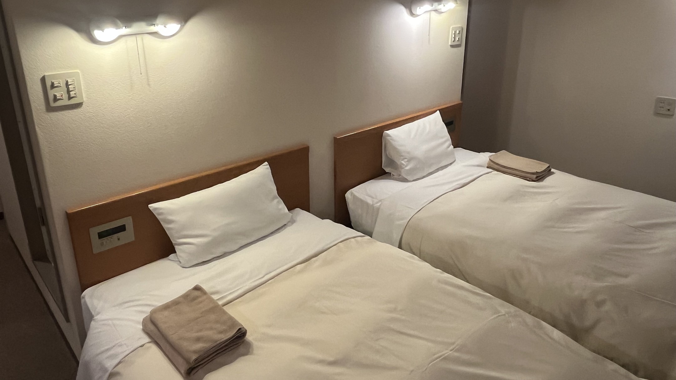 【禁煙】カジュアルツイン　天然温泉大浴用とサウナで湯っくり