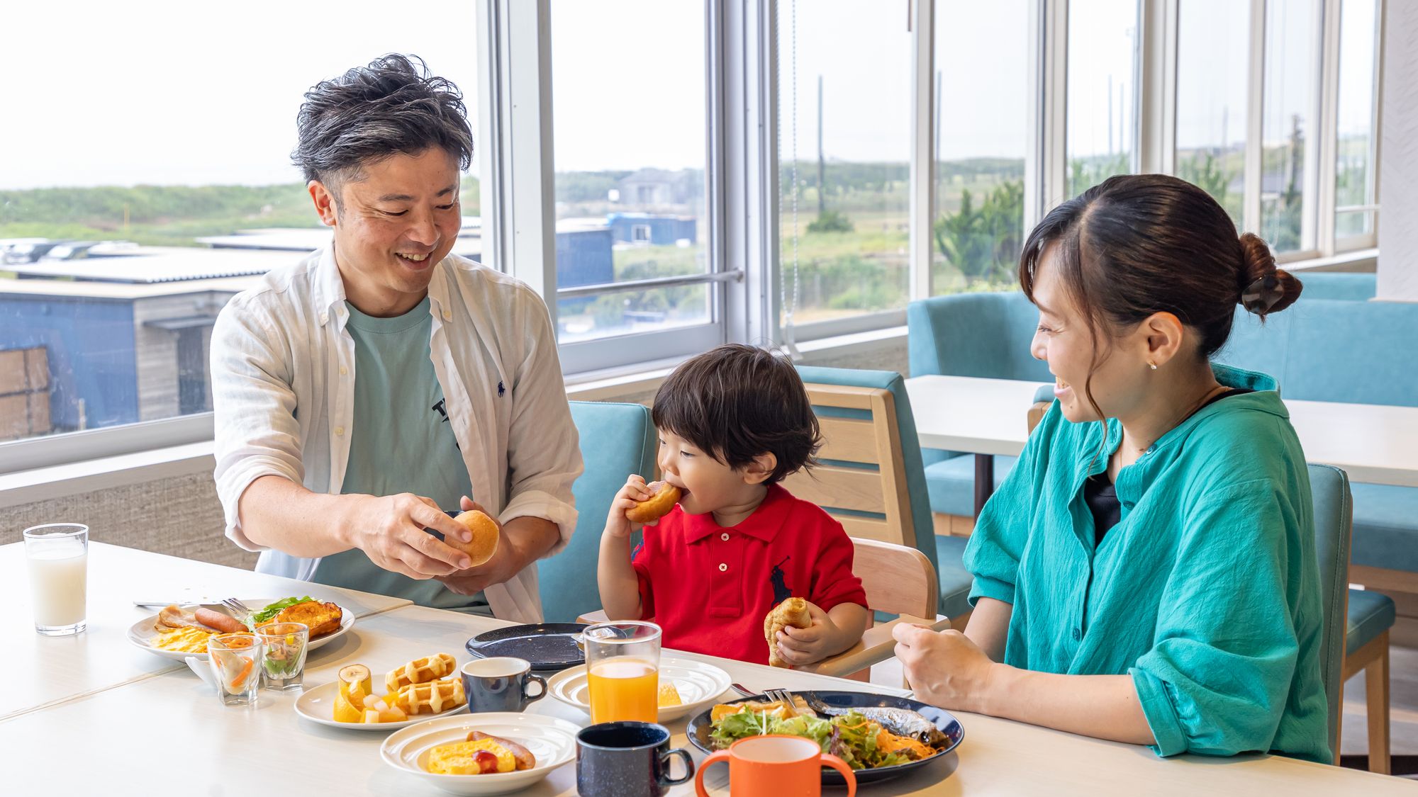朝食ビュッフェ