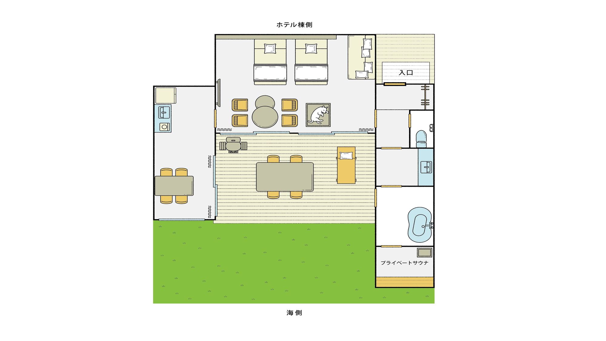 ドッグフレンドリーヴィラ （バス付）