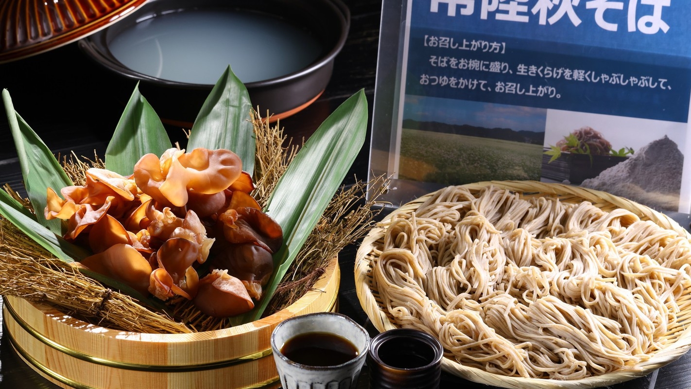 【特別会席】〜名物「浜焼き」（鮑踊り焼、ホタテ焼き等）をメインとした海の幸をご堪能！〜